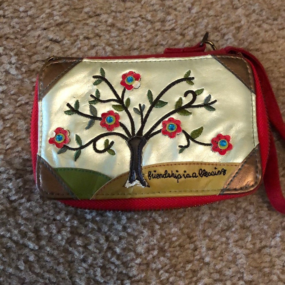 Natural life wallet/clutch